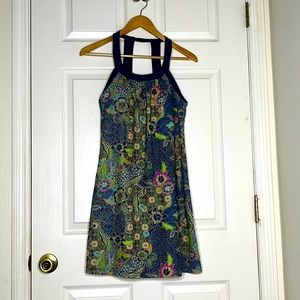 NWT Prana navy/multicolor women’s dress
